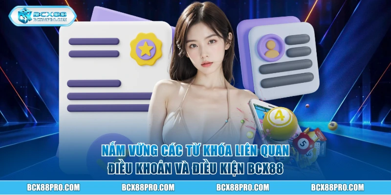 Nắm vững các từ khóa liên quan điều khoản và điều kiện BCX88