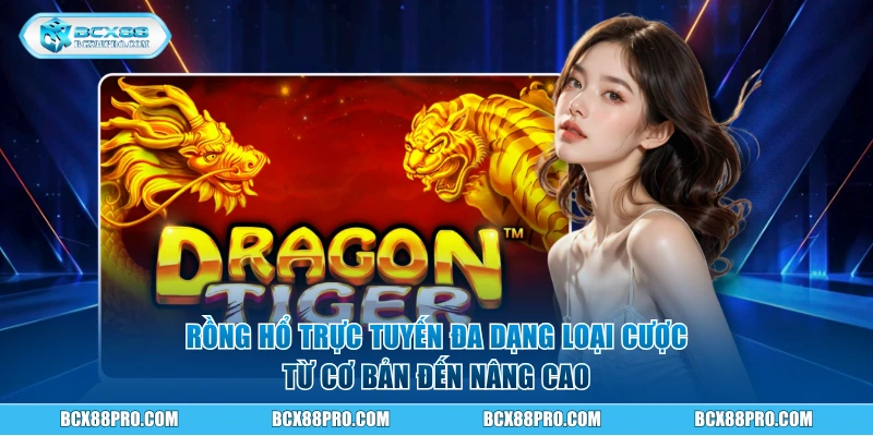 Rồng Hổ Trực Tuyến BCX88 | Hướng Dẫn Chơi Chi Tiết Từ A-Z 2 Rồng hổ trực tuyến đa dạng loại cược từ cơ bản đến nâng cao